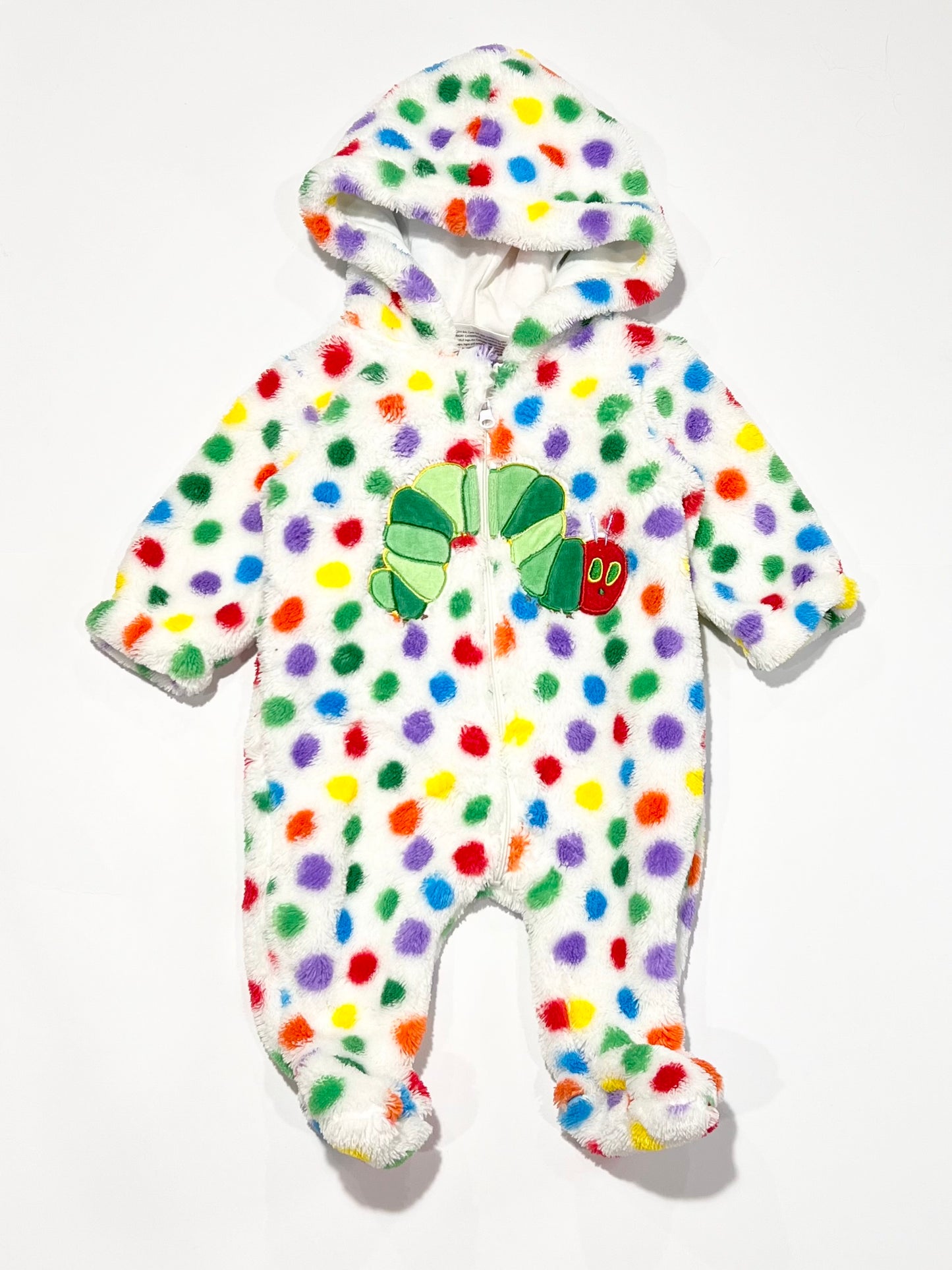Hooded fleece coverall - Size 000