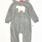 Grey fleece coverall - Size 2