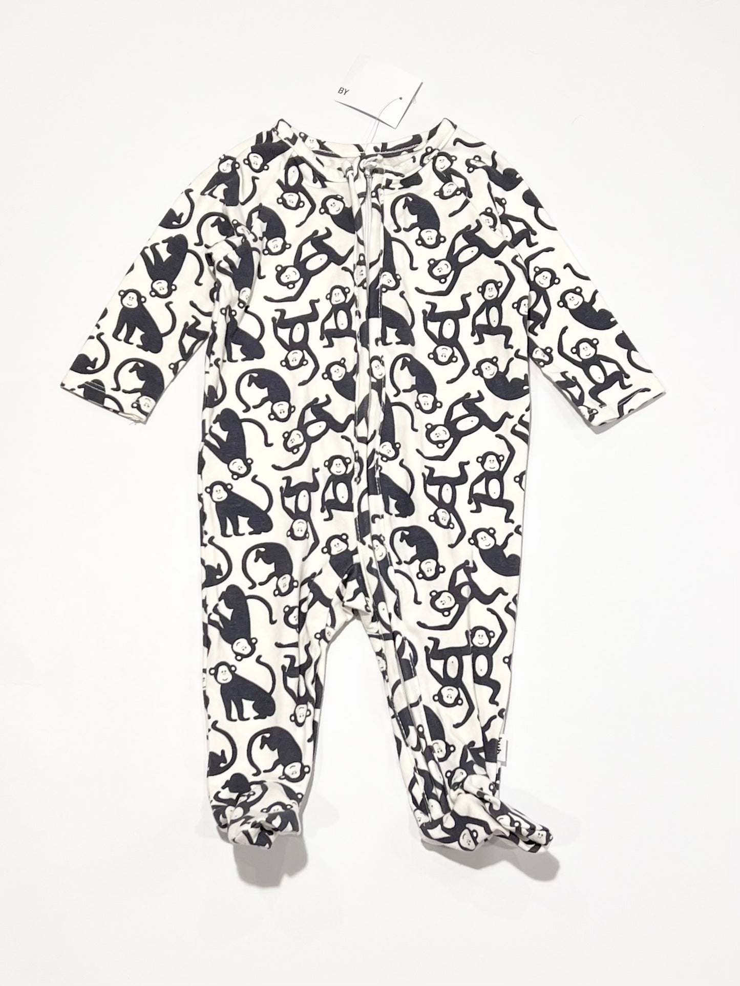 Monkey zip onesie brand new - Size 000