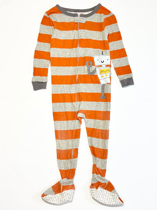 Robot zip onesie - Size 2