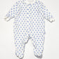 Blue circles onesie - Size 000