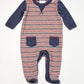 Striped ribbed onesie - Size 000