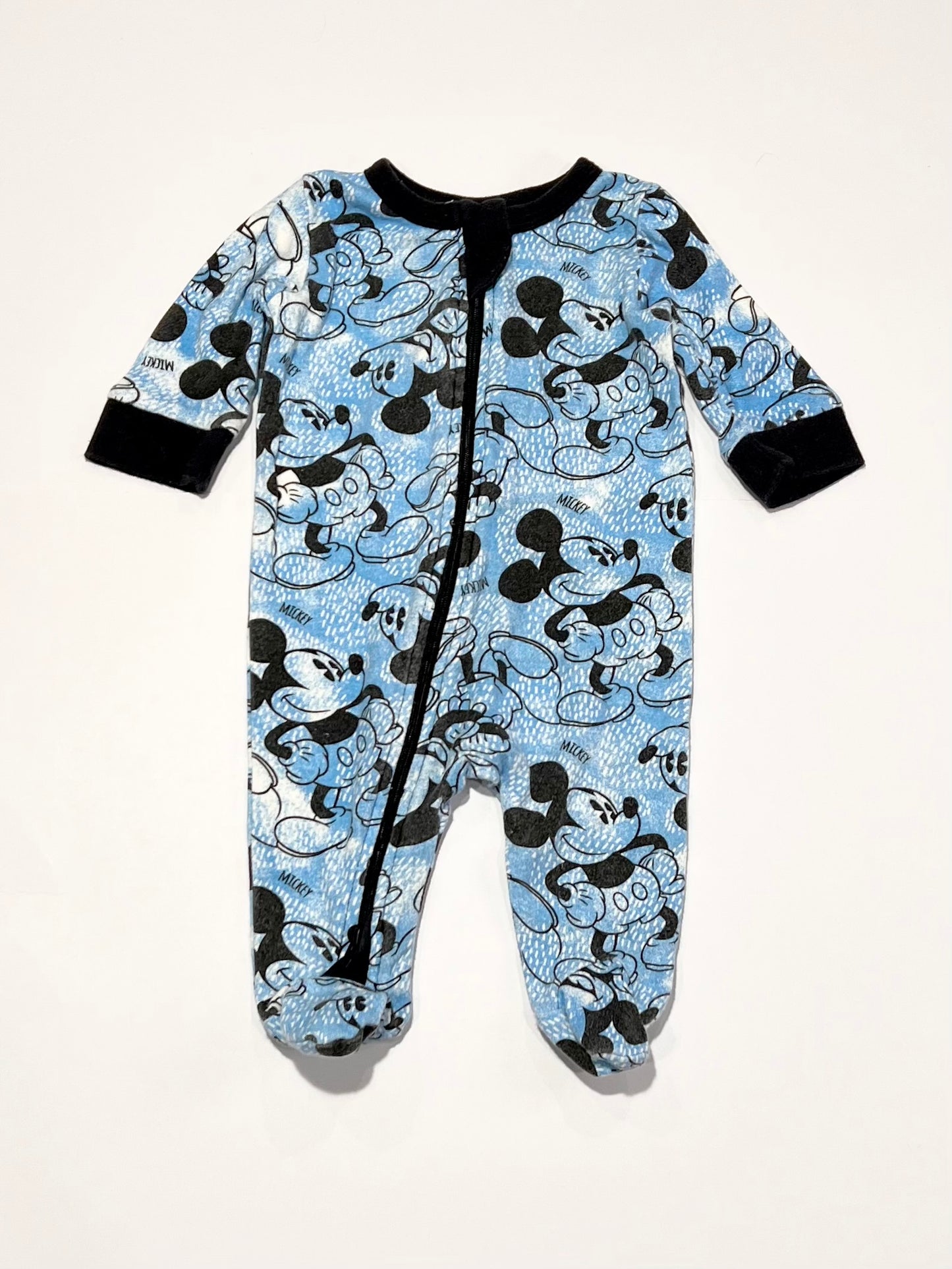 Mickey zip onesie - Size 000