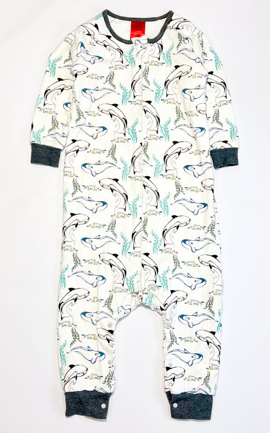 1.0 tog footed sleep suit - Size 2-3