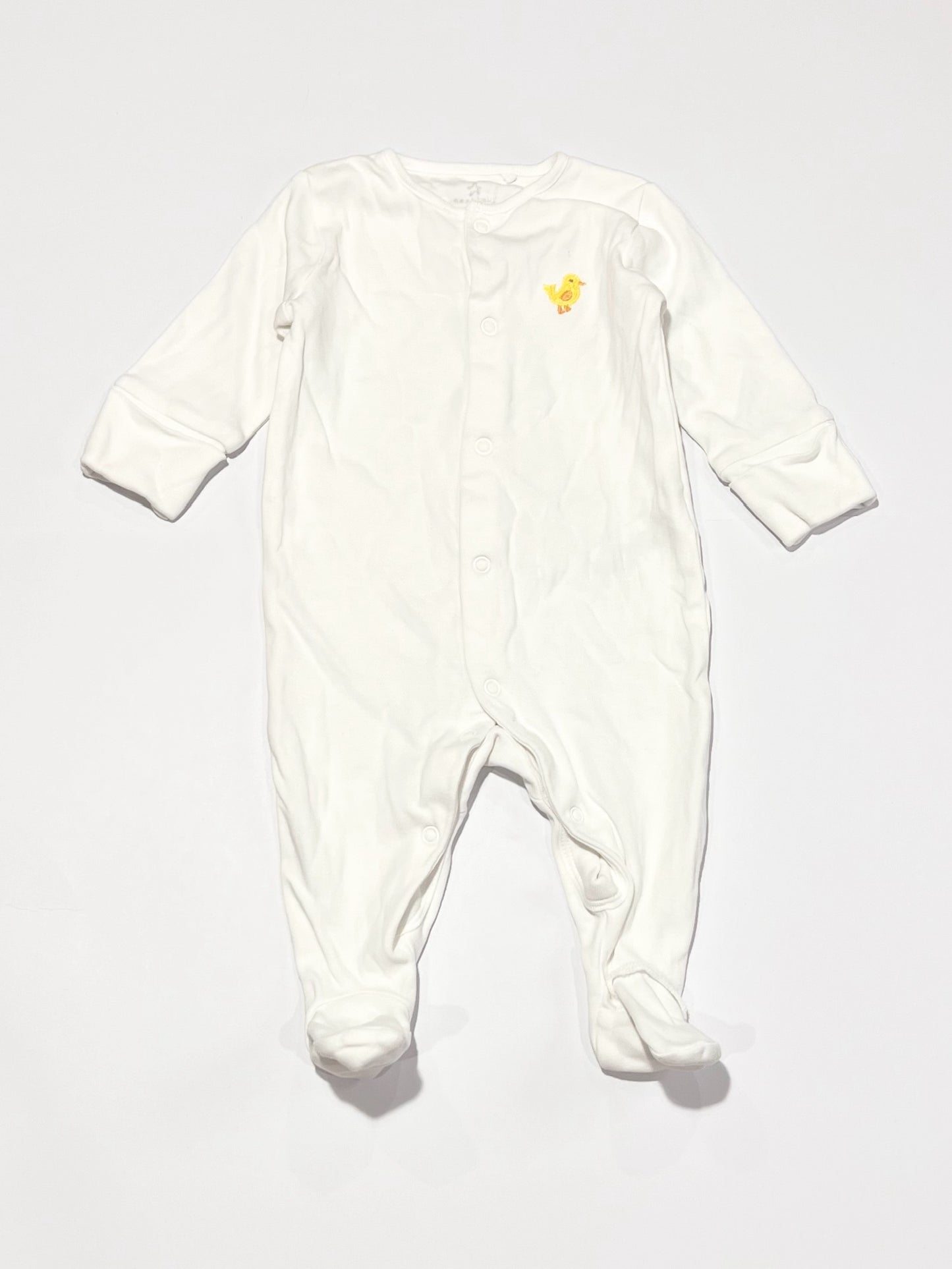 Yellow chick onesie - Size 000