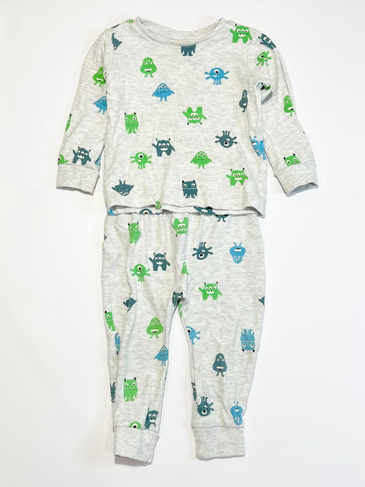 Monster pyjamas - Size 2