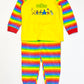 Rainbow character pyjamas - Size 2