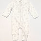 Grey clouds zip onesie - Size 000