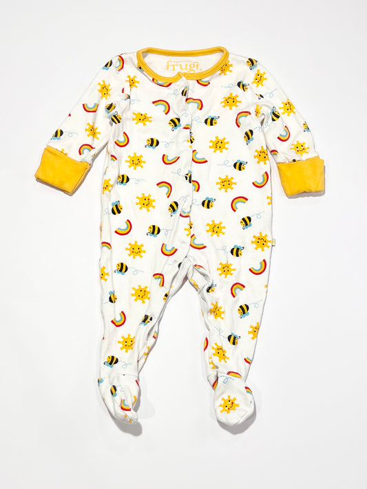 Bees and suns onesie - Size 000