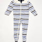 Striped zip onesie - Size 000