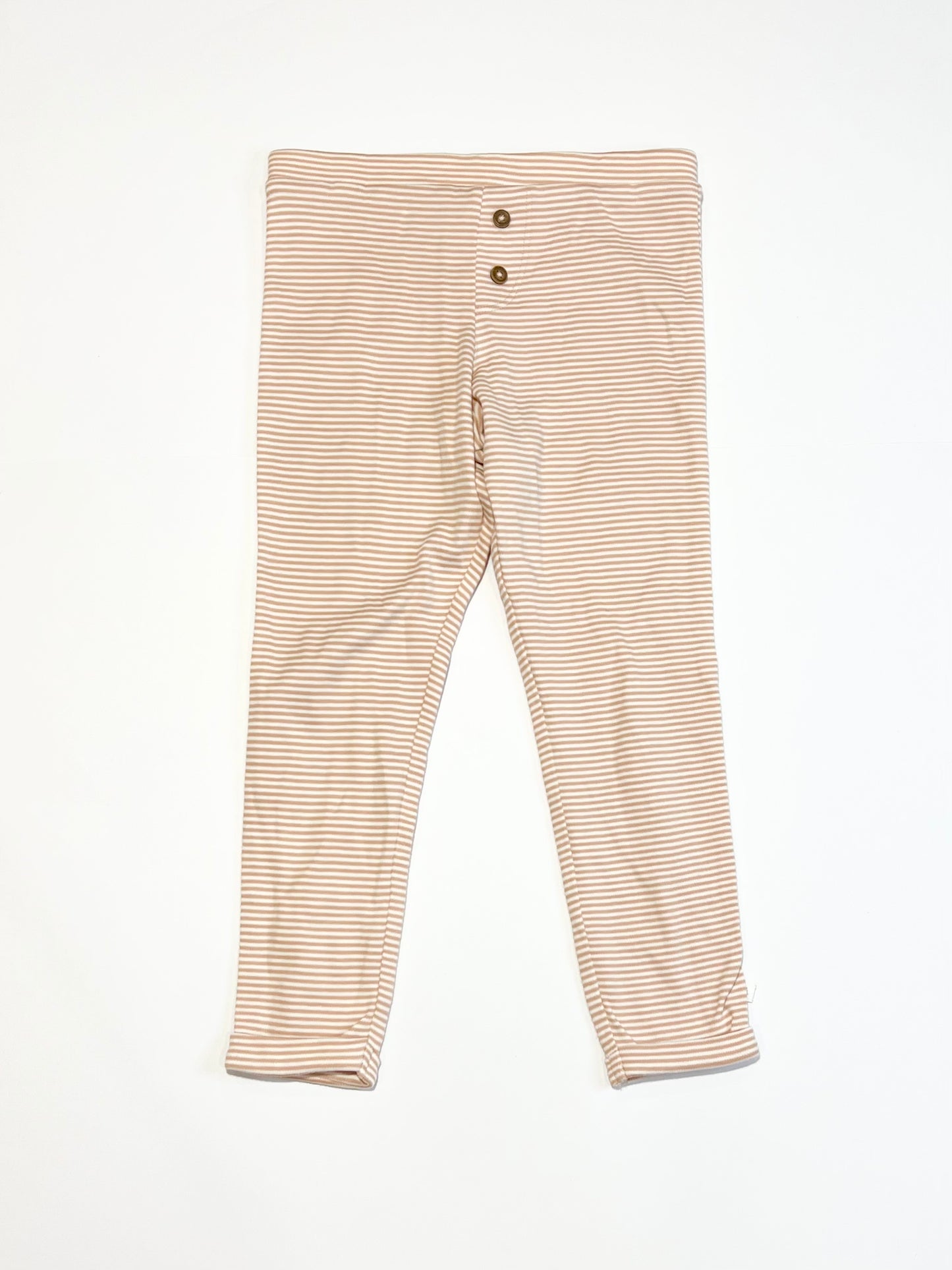 Striped jersey pants - Size 2