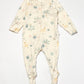 Tan zip onesie - Size 000