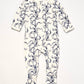 Leafy zip onesie - Size 000