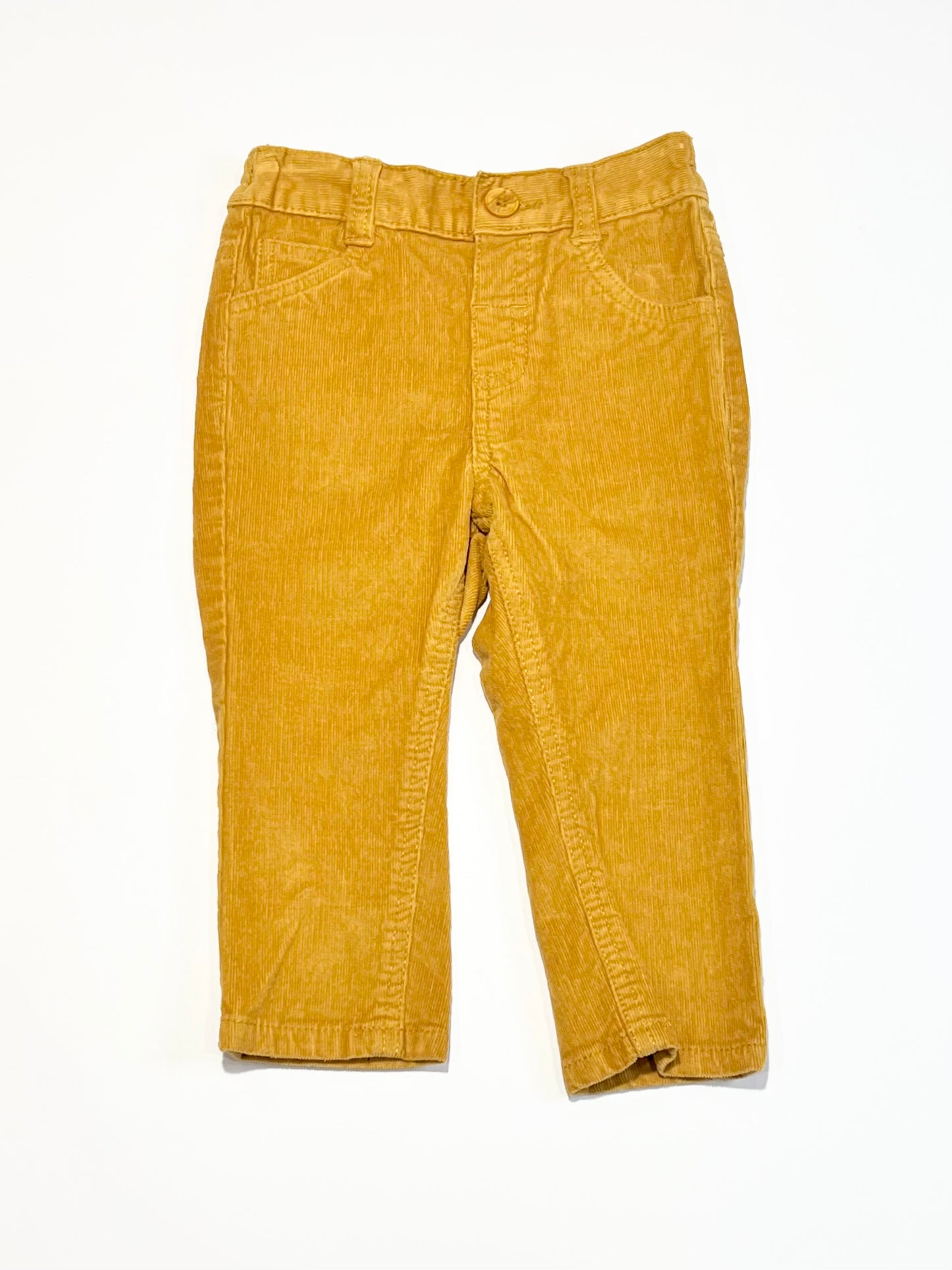 Mustard corduroy pants - Size 2