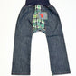 Pull on denim pants - Size 2-3