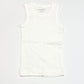 White ribbed singlet - Size 2