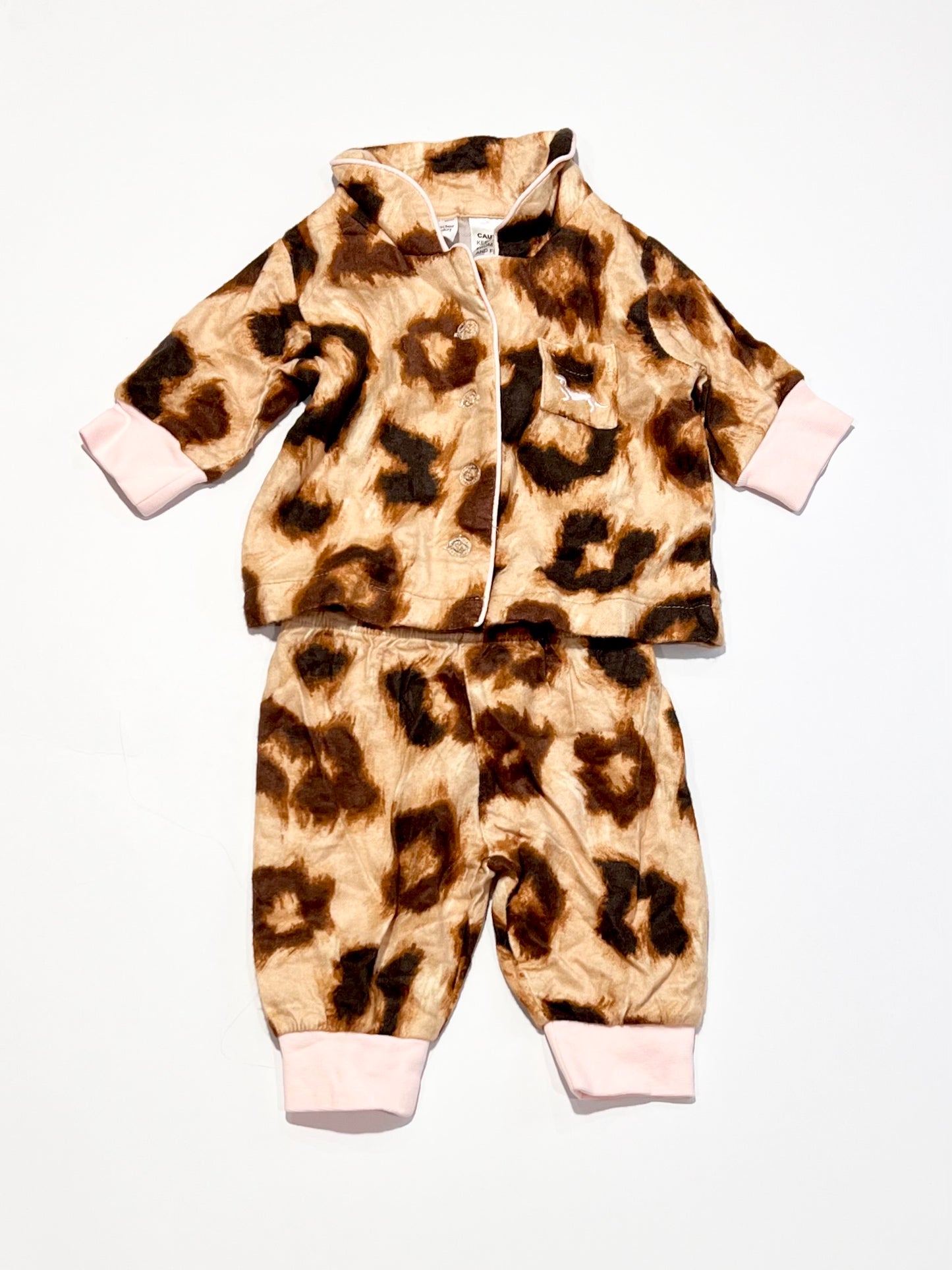 Animal print pyjamas - Size 000