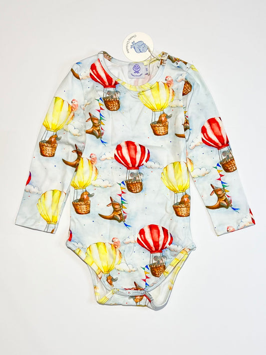 Hot air balloons bodysuit brand new - Size 2