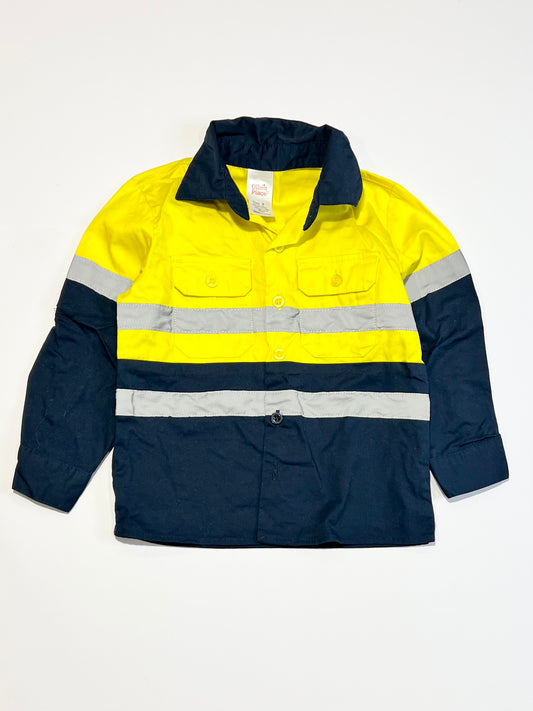 Hi-vis tradie work shirt - Size 2