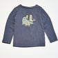 Grey animals top - Size 2