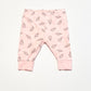 Pink feather leggings - Size 000