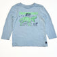 Grey t-rex top - Size 2