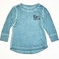 Green whale top - Size 2