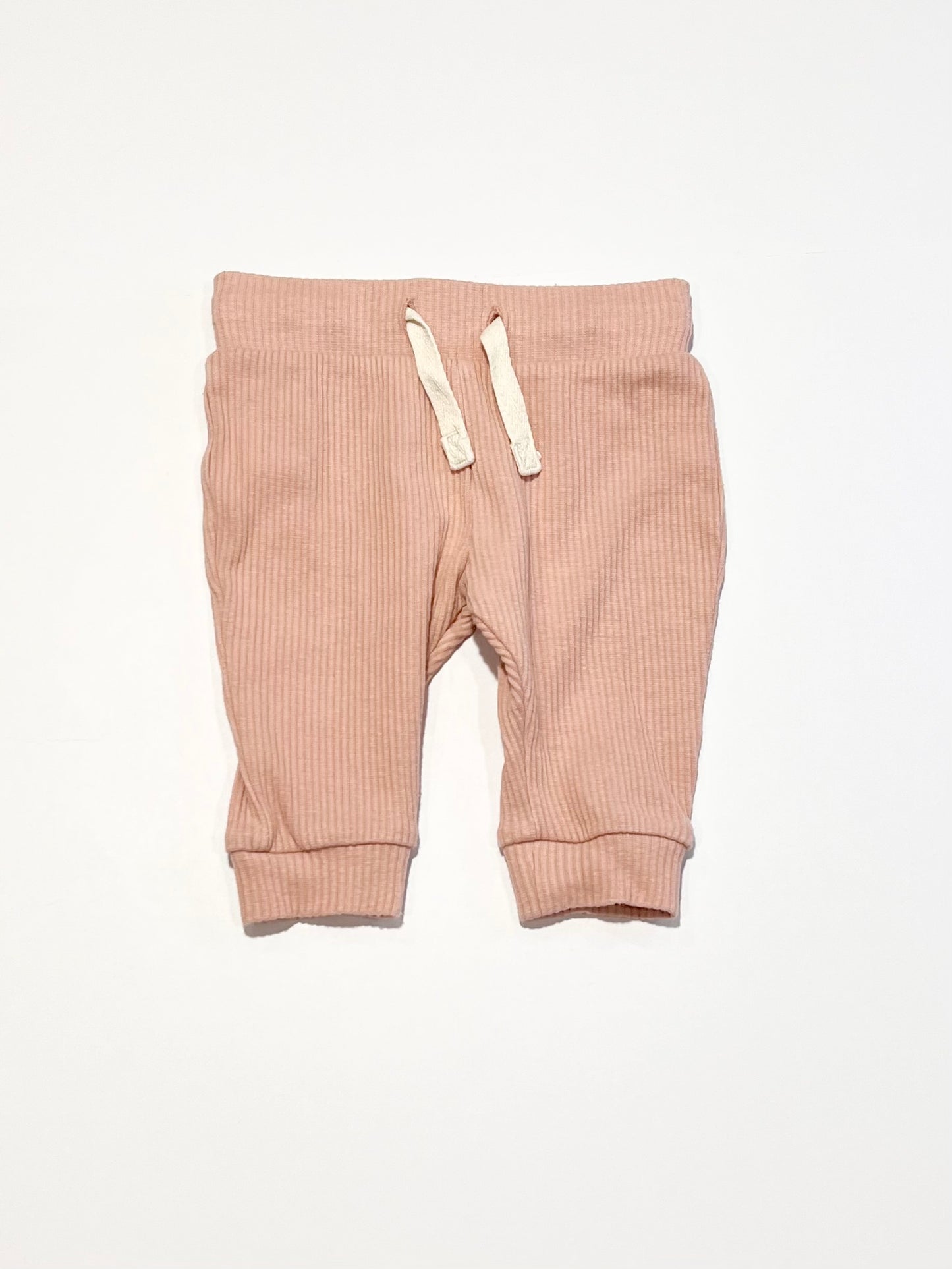Pink ribbed pants - Size 000