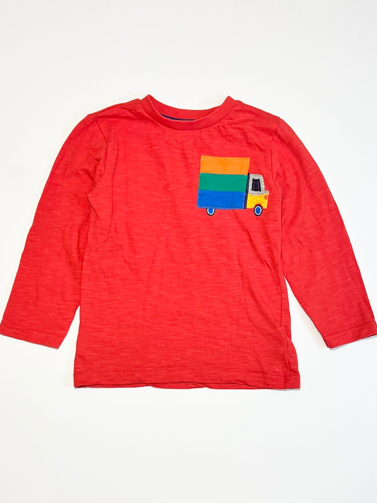 Red truck top - Size 2-3
