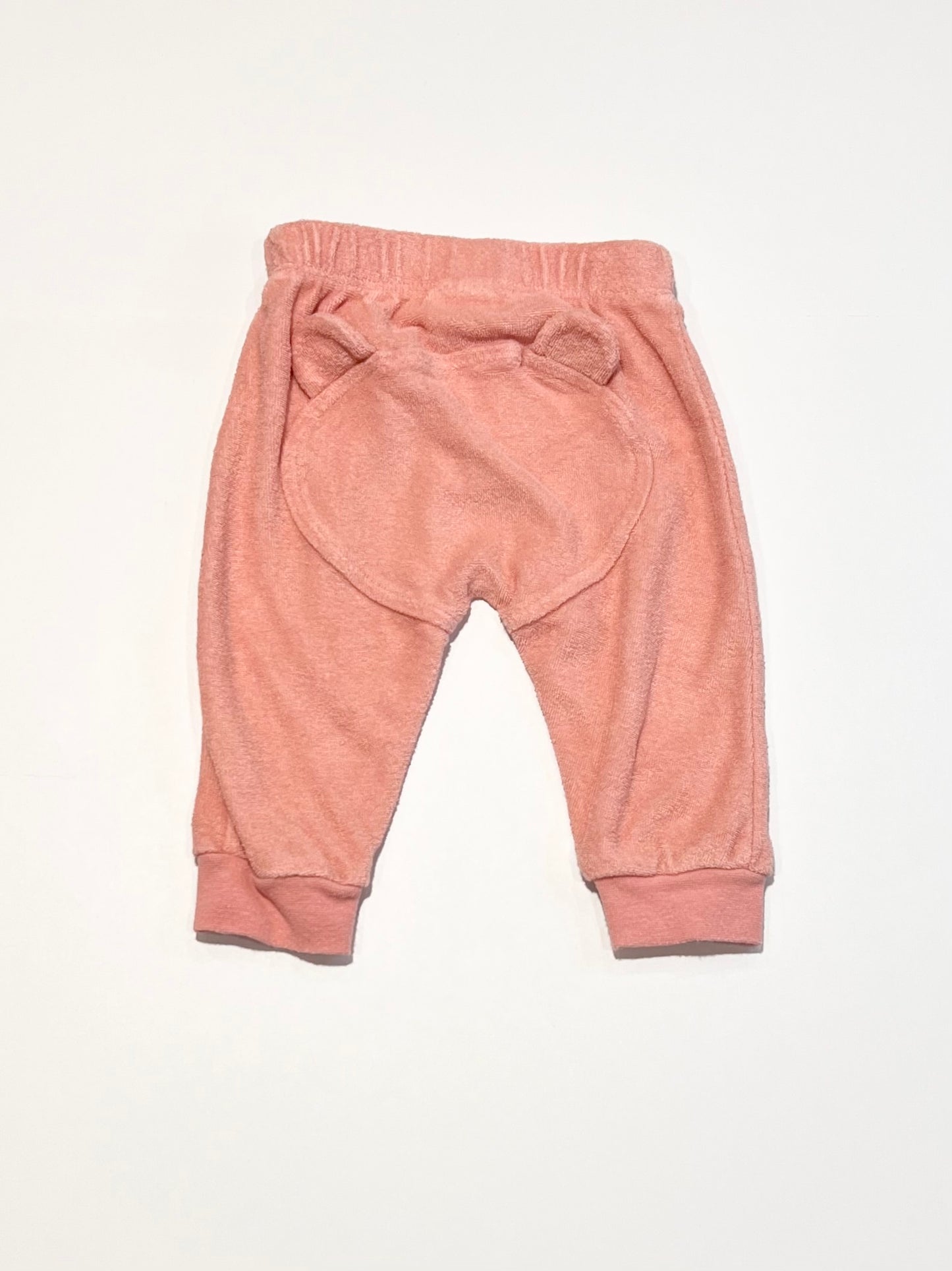 Pink terry pants - Size 000