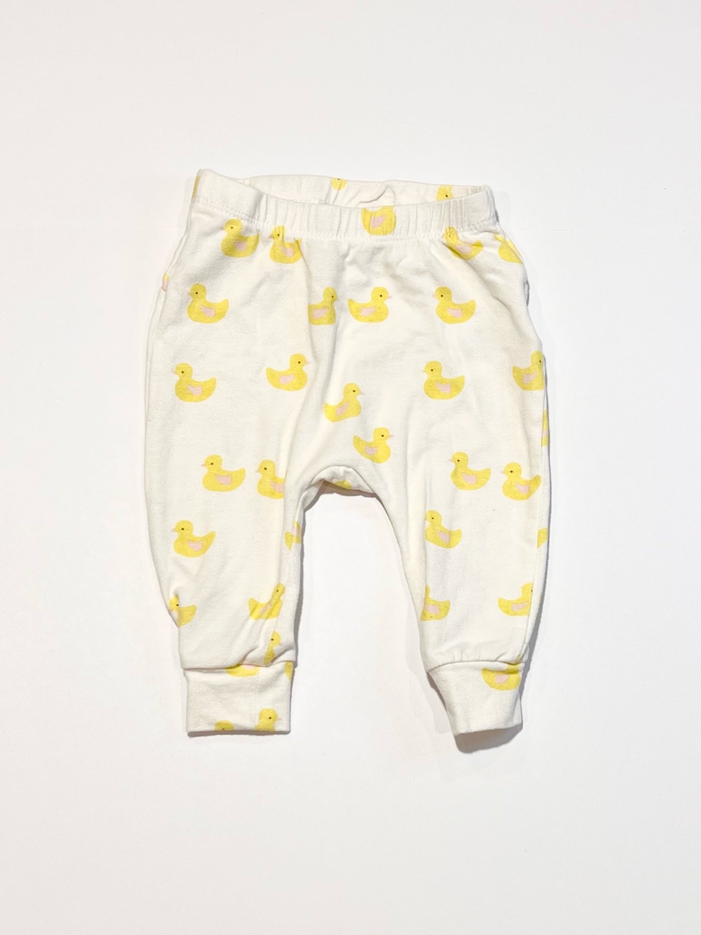 Yellow ducky pants - Size 000