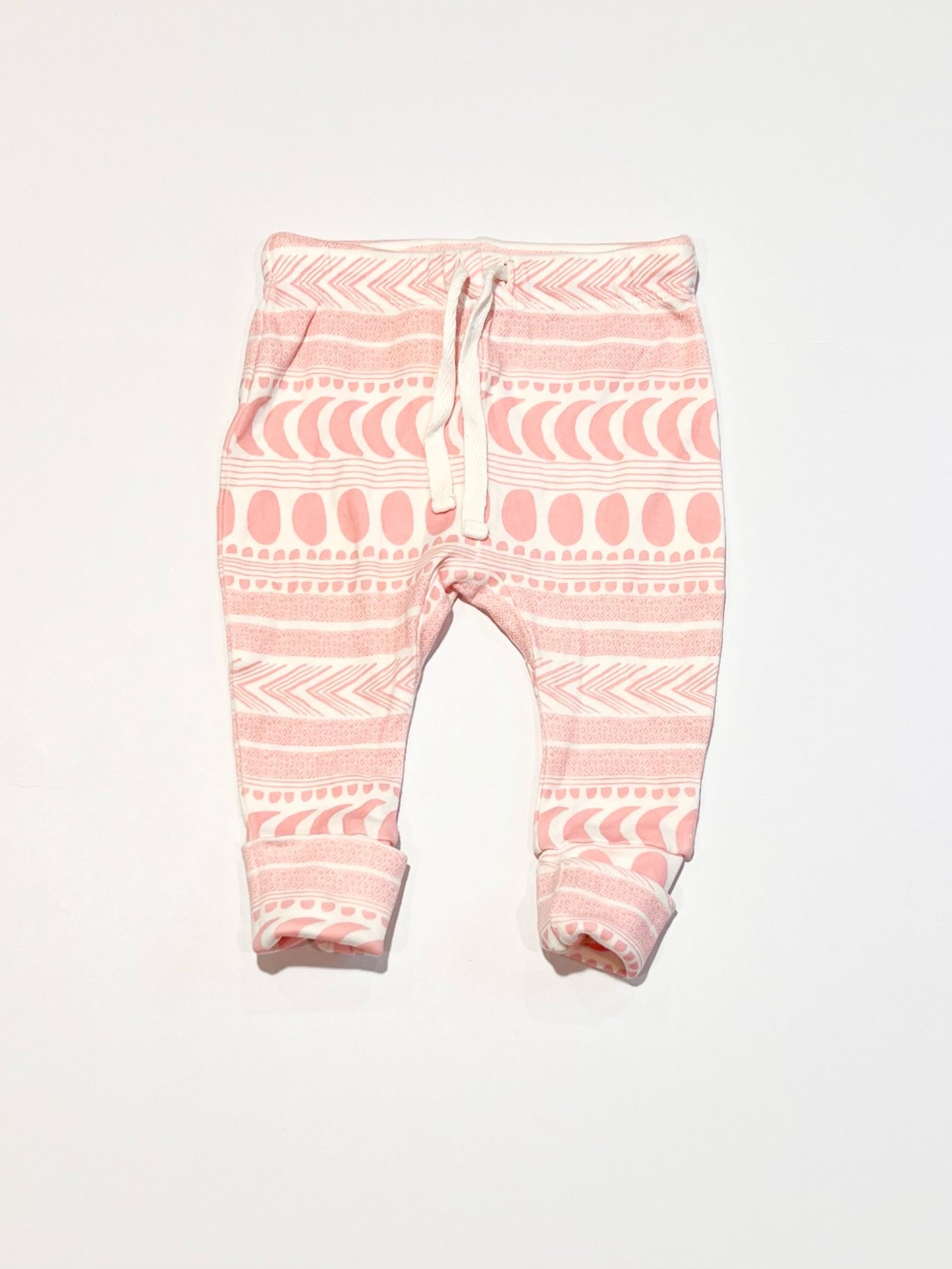 Pink jersey pants - Size 000