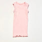 Pink ribbed singlet - Size 000