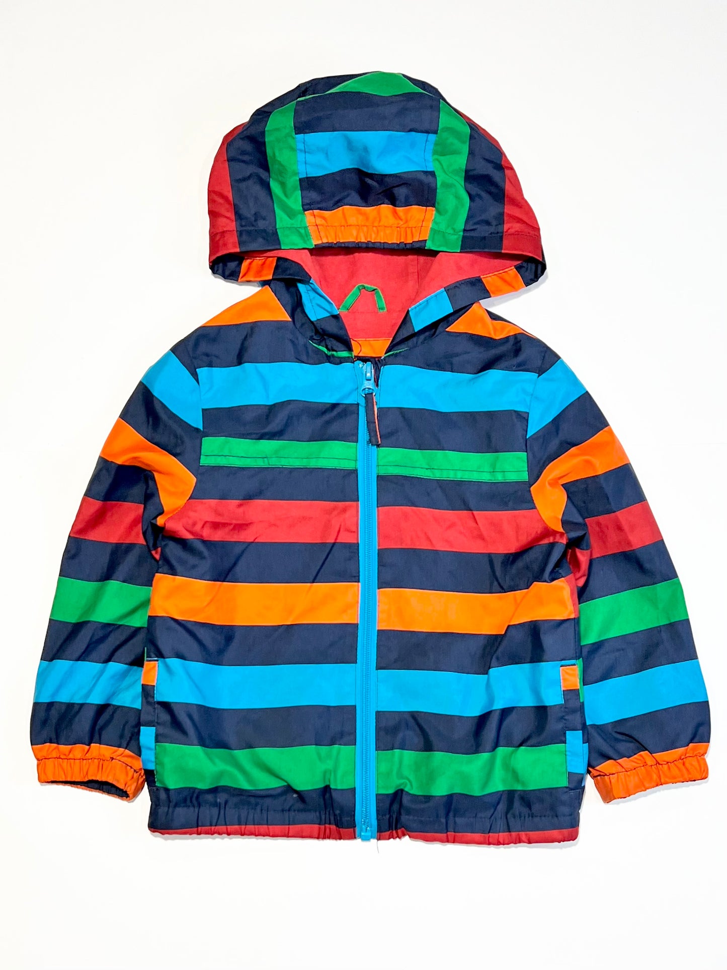 Striped spray jacket - Size 2-3