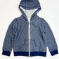 Navy zip hoodie - Size 2