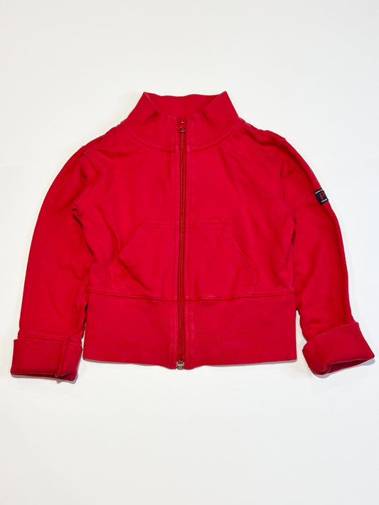 Red zip jacket - Size 2-3