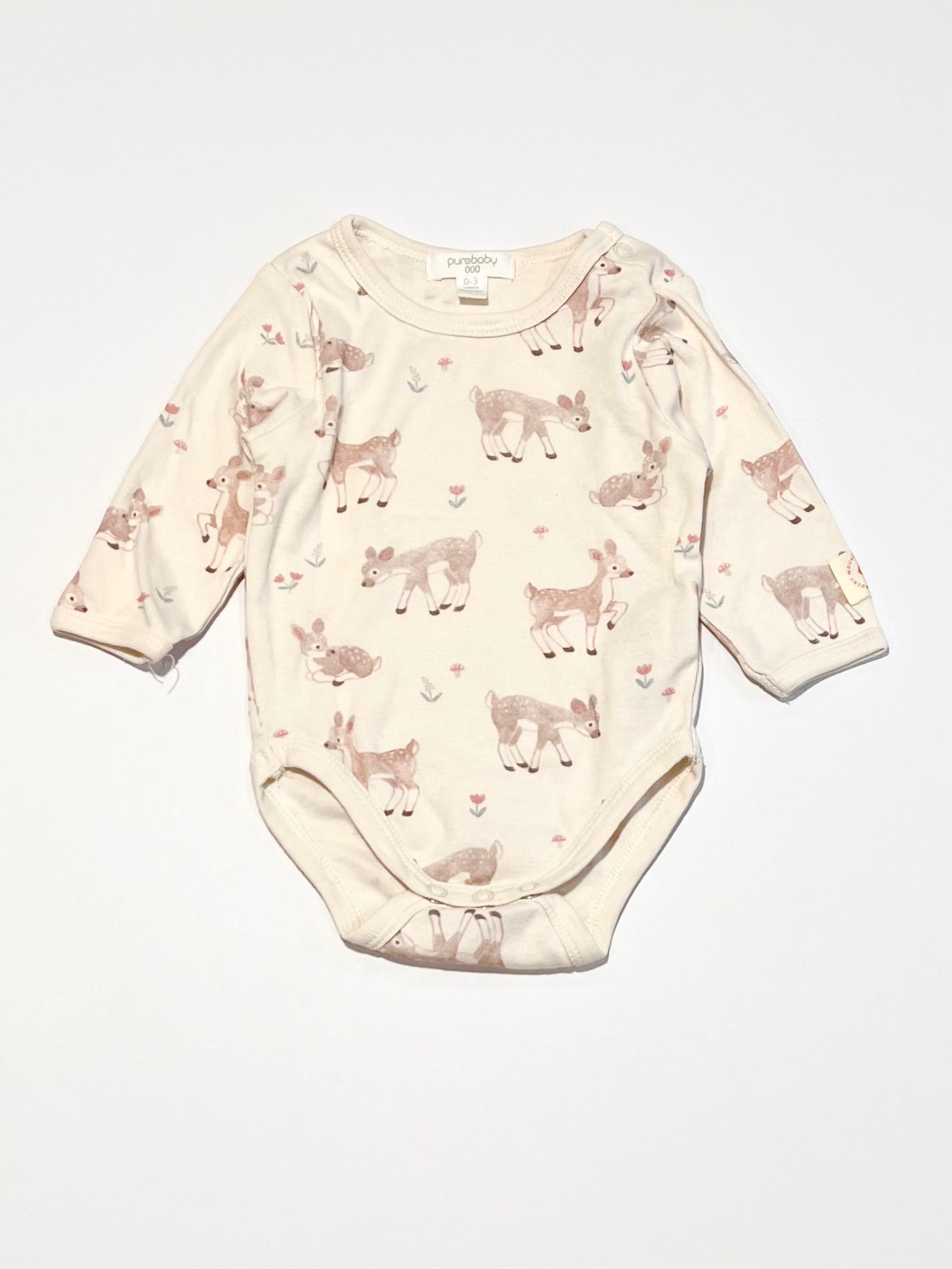 Ribbed deer bodysuit - Size 000