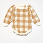 Checkered knit bodysuit - Size 000