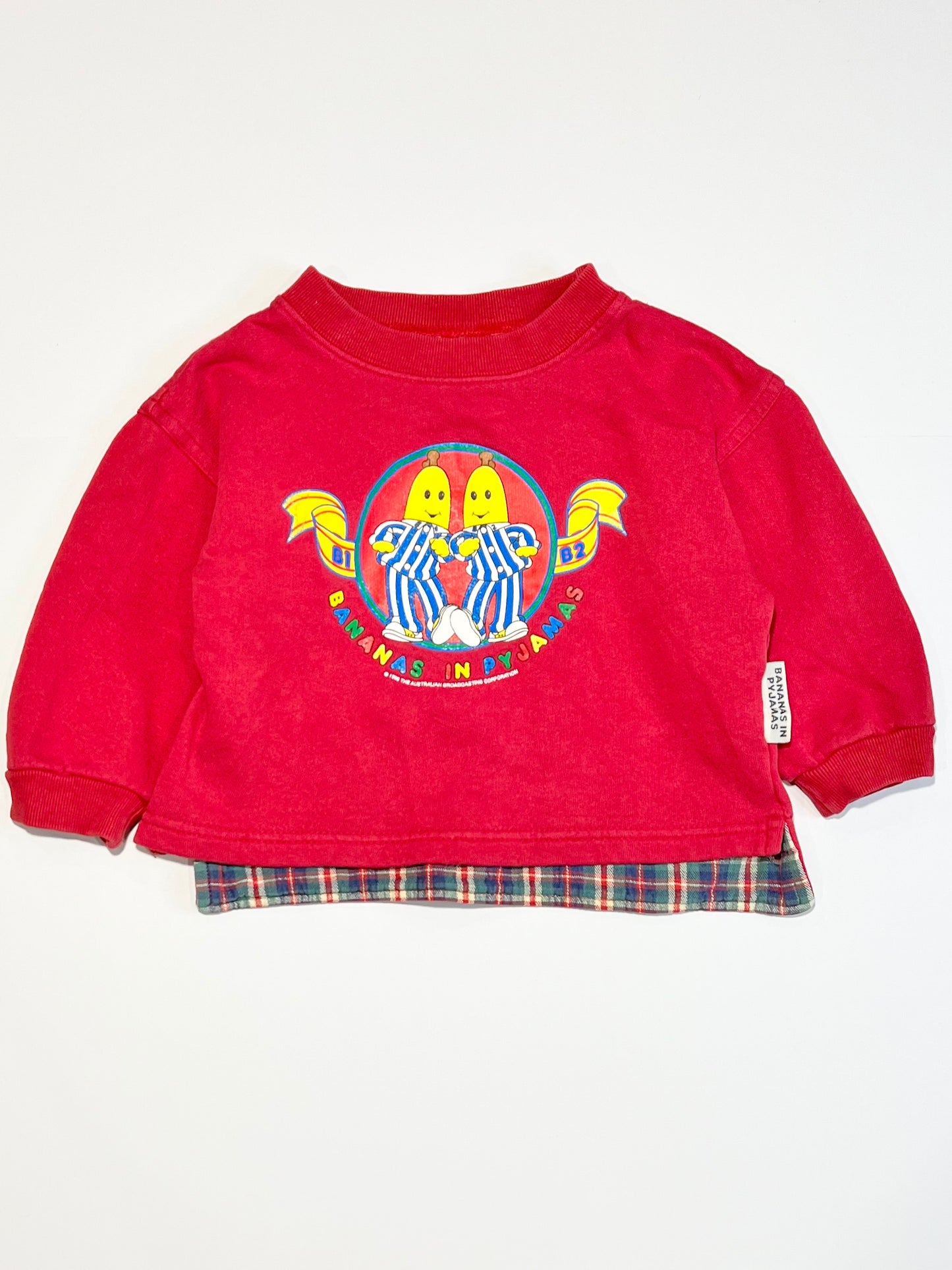 Vintage Bananas in Pyjamas sweater - Size 2