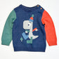 Dinosaur knit jumper - Size 2