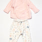 Pink muslin set - Size 000