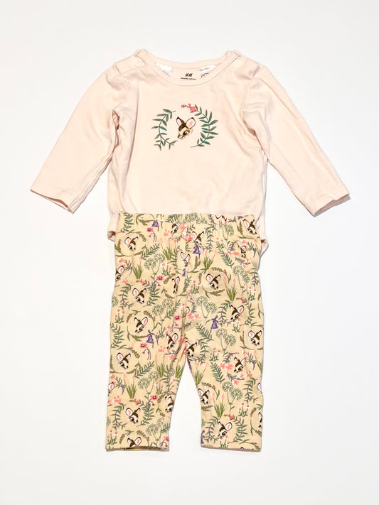 Pink Bambi set - Size 000