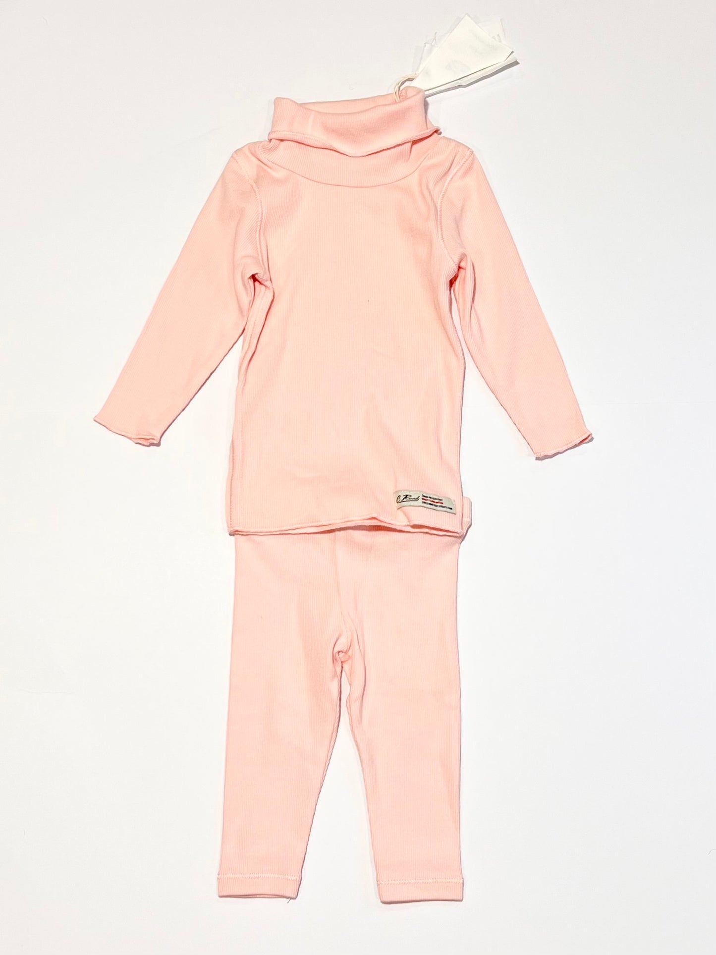 Pink ribbed set brand new - Size 000