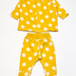 Yellow spotty set - Size 000