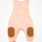 Pink fleece overalls - Size 000