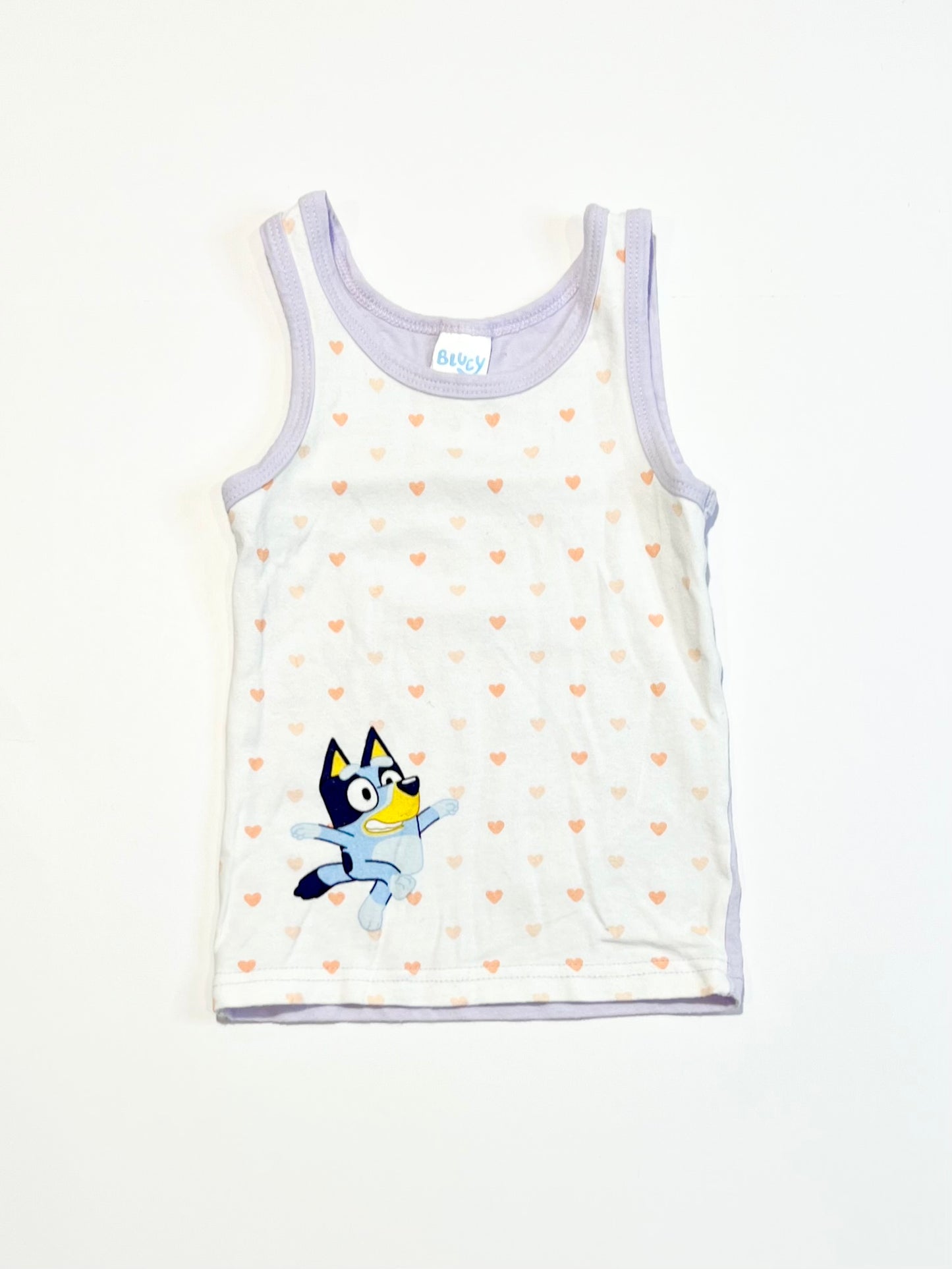 Bluey singlet - Size 2-3