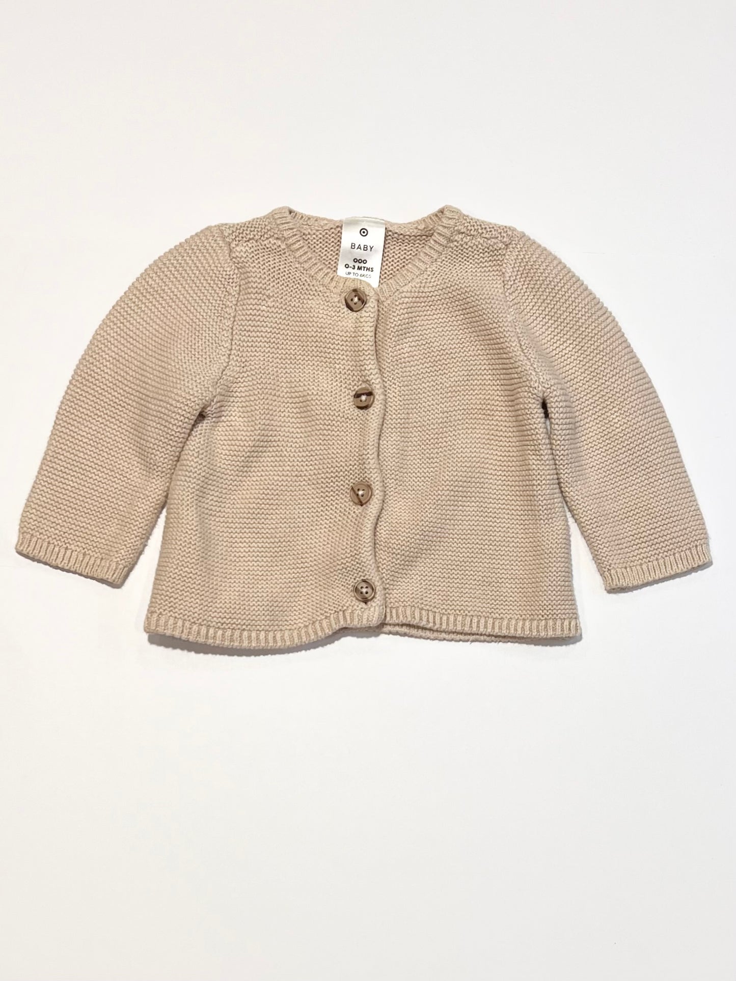 Tan cardigan - Size 000