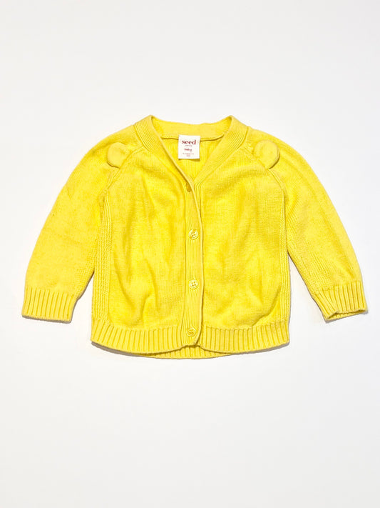 Yellow cardigan - Size 000