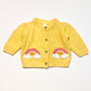 Yellow rainbows cardigan - Size 000