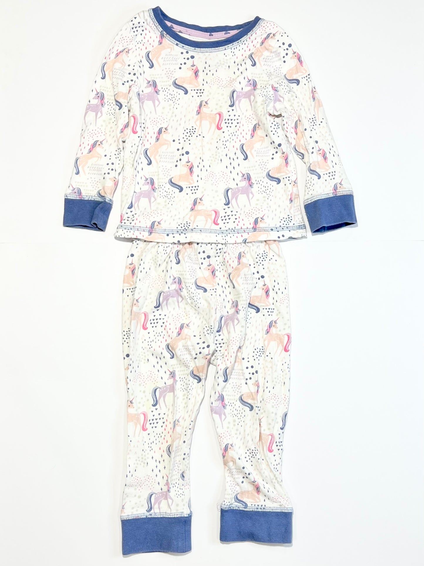 Unicorn pyjamas - Size 2-3